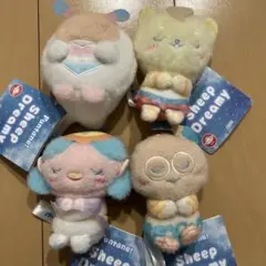 ファンターネSheep Dreamy マスコット　全4種セット