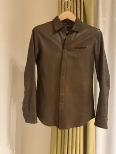 STRUM×CRUCE&co レザーシャツ ライダースのサムネイル