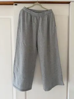 ユニクロ スウェットワイドパンツL