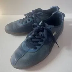 PUMA ドライビングシューズ スエード×レザー　ヴィンテージ　レトロ