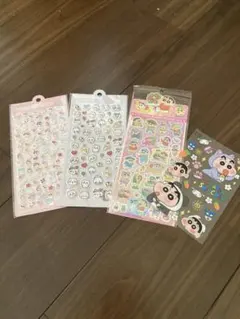 キャラクターぷくぷくシールセット 4枚入り