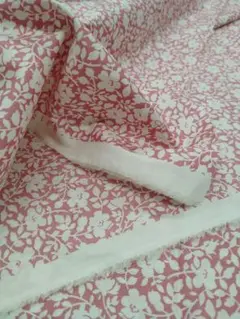 CHECK&STRIPE コットンプリント．フロリエット