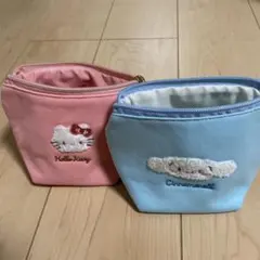 サンリオ　ポーチ　２種のサムネイル