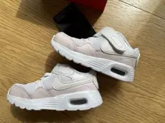 NIKEキッズスニーカー　エアマックス　ホワイト×ピンク13cm