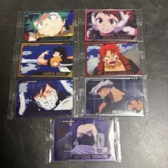 僕のヒーローアカデミア ウエハース4 7枚まとめ売り