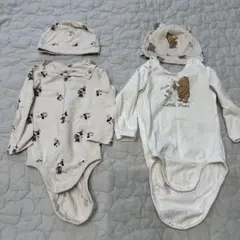 【ひろたん様】H&M ディズニーベビープーさんロンパース　3点セット68cm