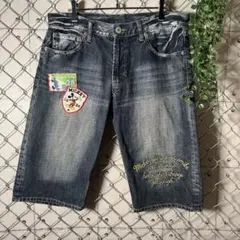 W&LT デニムハーフパンツ No2003 PROTOTYPE size34 W&LT デニムハーフパンツ No2003 PROTOTYPE size34 - メルカリ