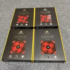 Corsair ML120 PRO LED RED 120mmファン 4個セットのサムネイル
