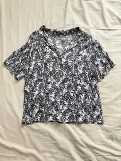 【PAGEBOY】花柄 半袖シャツ Fサイズ