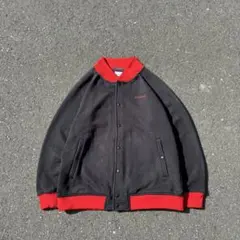 00s Columbia スタジャン スウェット ブルゾン ツートン