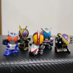 仮面ライダー　指人形　5体セット
