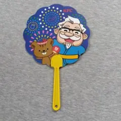 KFC ケンタッキー 花火柄 うちわ 非売品のサムネイル