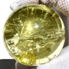 更に値下げ ヤバイ石【 アイリス シトリン 黄水晶】大玉111㎜ 1920g