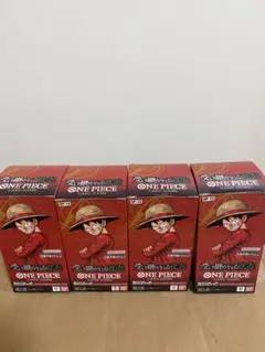 ワンピースカード　受け継がれる意思　テープ付き 4BOX