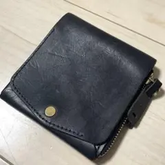 美品 organ オルガン 三つ折り財布 ブラック - メルカリ
