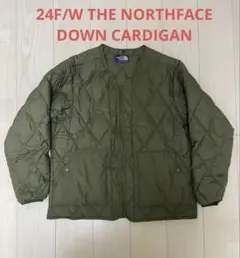 24F/W Lサイズ ノースフェイス　インナーダウン　カーディガン