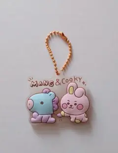 BT21 BABY MANG & COOKY ラバーマスコット　ラバマス