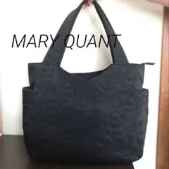 マリークワント MARY QUANT デイジー 総柄 キルト トートバッグ
