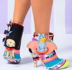 Irregular Choice ディズニー DUMBOサーカス ショートブーツ