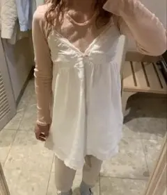 キャミソールワンピース　キャミソール