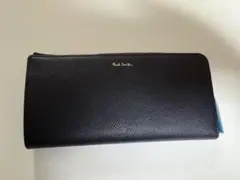 ポールスミスPaul Smith カラーフラッシュレザー L字ファスナー 長財布