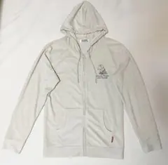 Mサイズ スヌーピー ジップパーカー ホワイト