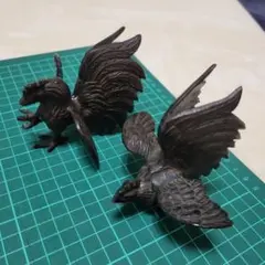 昭和レトロ　アンティーク　鳥　古銅　レトロ　置物