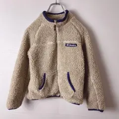 コロンビア　キッズ　ボアジャケット　フリース　アウター　140 古着