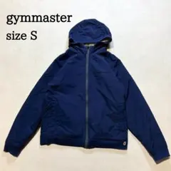 gymmaster リバーシブル フードジャケット S ネイビー ベージュのサムネイル