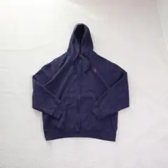 U.S.POLO ASSN ポロ パーカー ネイビー 古着 XL