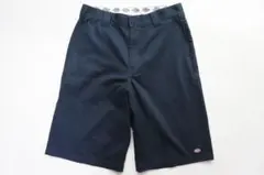 ラ*ン様 ディッキーズ ワークショーツ ルーズフィット ショートパンツ 34 紺