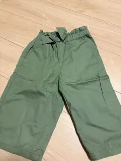 オリーブグリーン 長ズボン 110サイズ