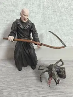 バイオハザード4アクションフィギュア 邪教徒(黒) ネカ バイオハザード4 アクションフィギュア 邪教徒(ガイコツ