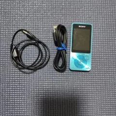 SONY Walkman 本体 ブルー ケーブル付きのサムネイル
