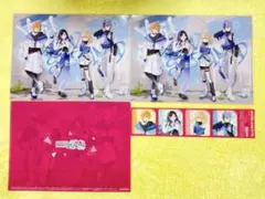 プロセカ ローソンコラボ クリアファイル3+ クリアシート1