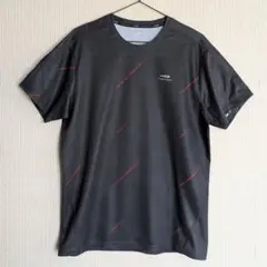 【新品】TIGORA ドライTシャツ（ブラック × レッド）のサムネイル
