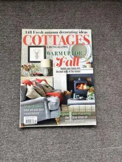Cottages and Bungalow アメリカ　洋書　インテリア　秋