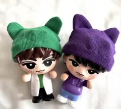 ソフビ　すのチル　チルぬい　くまちゃんニット帽セット② 阿部亮平　深澤辰哉