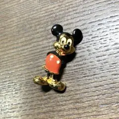 ディズニー　レトロ　ミッキー　バッチ