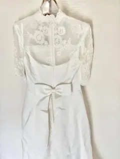 ホワイトウェディングドレス