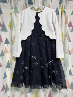 120cm フォーマルドレス ボレロ＆ワンピース