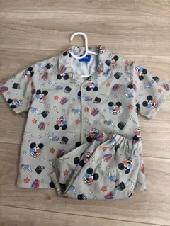 しまむら／ミッキー／半袖シャツ ハーフパンツセットアップ