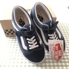 maa☺︎ 様　VANS OLD SKOOL スニーカ19cm NAVY/BLUE