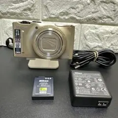 Nikon COOLPIX S800c 人気ホワイト リチウム電池2個1個新品付 - メルカリ