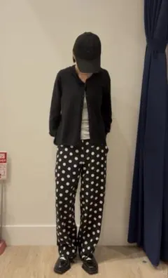 GAP ドット柄 リネンパンツのサムネイル