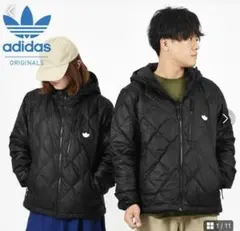 adidas originals ブラック ダウンジャケット
