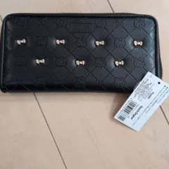 ハローキティ ブラック 長財布