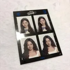TWICE ポップアップ POPUP 証明写真 ステッカー トレカ ツウィ