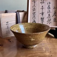 小石原焼 梶原藤徳作 特大鉢 口径約46cm 在銘 古美術 ウブ品WWTT424