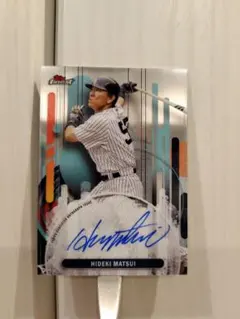 レア名シーン2019 Topps Tribute 40シリ 直筆サイン 松井秀喜 2026年最新】松井秀喜 直筆 toppsの人気アイテム - メルカリ